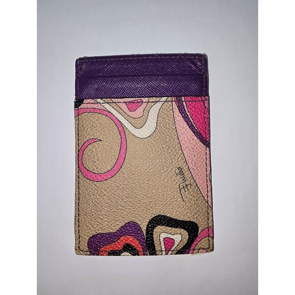 Emilio Pucci Card Holder - Picture 1 of 5